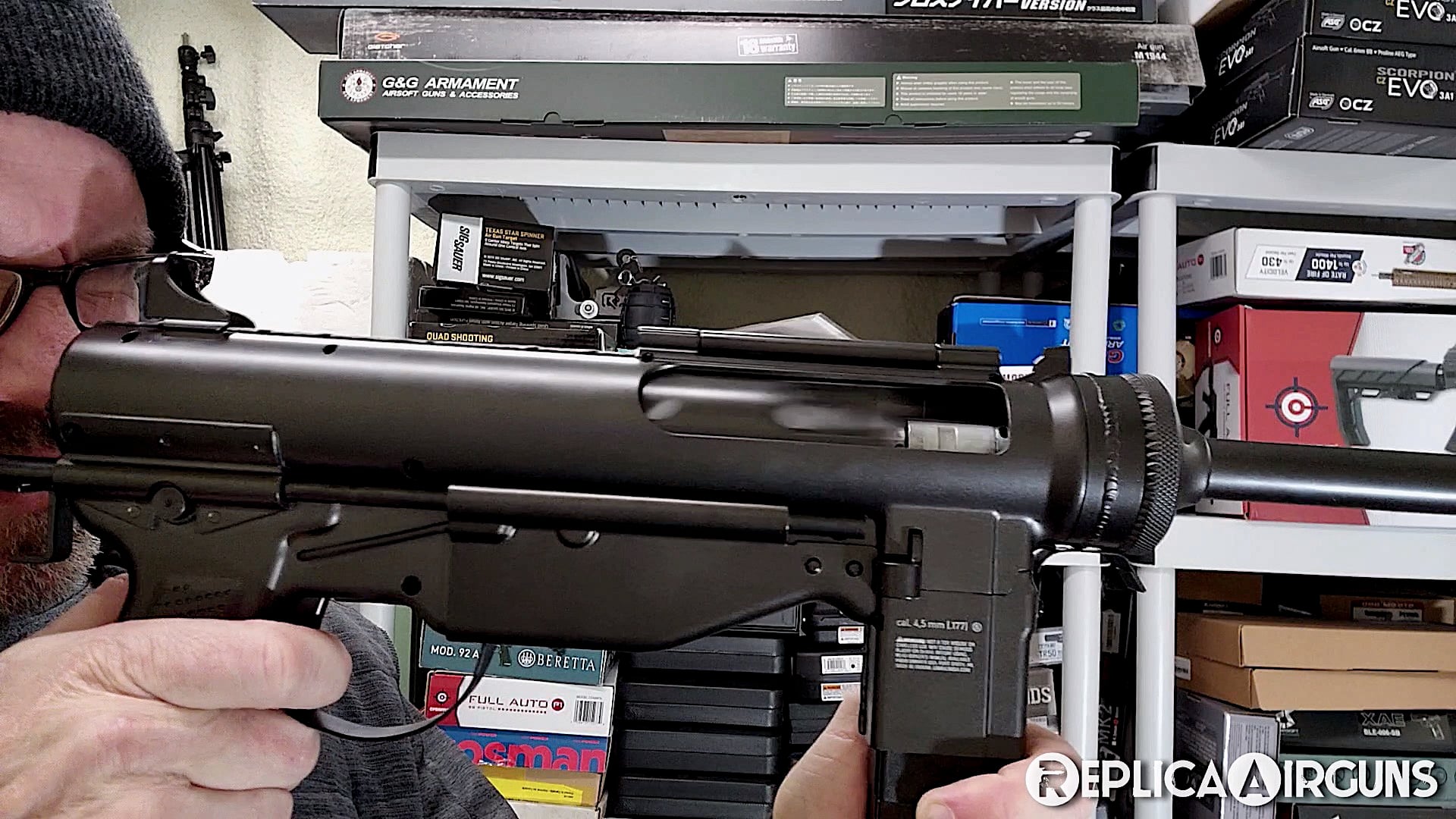 Buy Umarex Legends M3 Grease Gun .177 Caliber CO2 60 Rounds