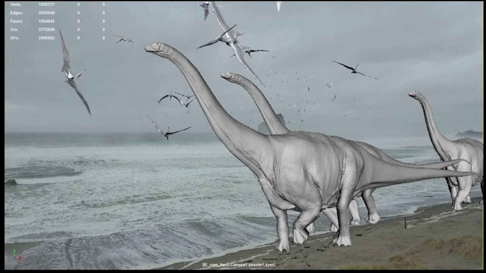 carcharodontosaurus the pack Preview on Vimeo