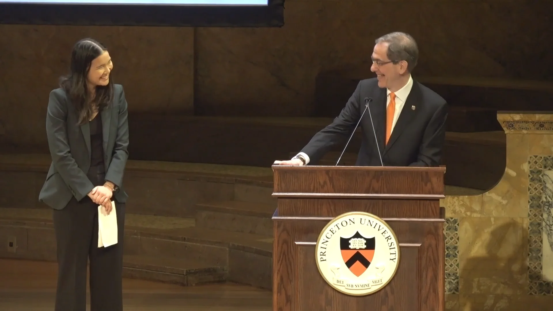 Moses Taylor Pyne Honor Prize - Alumni Day 2023 on Vimeo