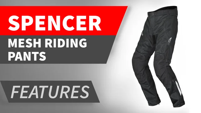 SPENCER – STREET MESH MOTORCYCLE RIDING PANTS