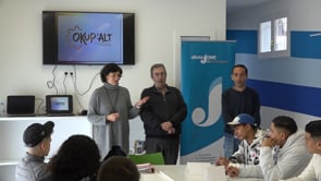 24 joves es formen a l'Okup'alt del CCAE, 12 a l'Escala.