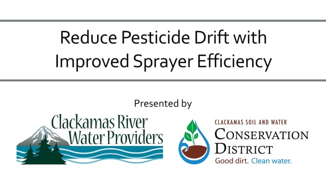 Reduce Pesticide Drift with Improved Sprayer Efficiency