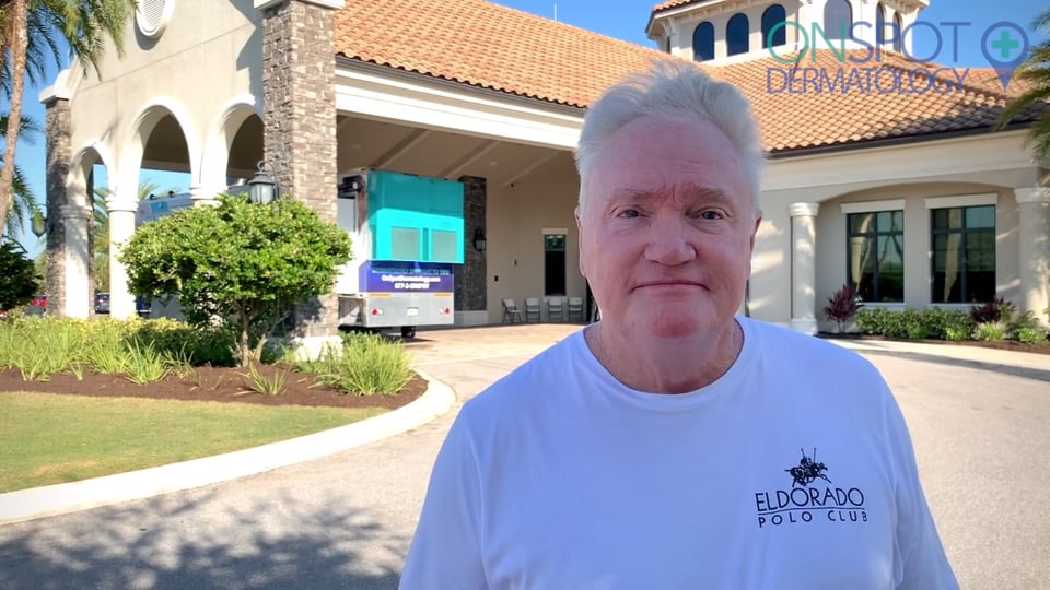 OnSpot Dermatology patient testimonial video