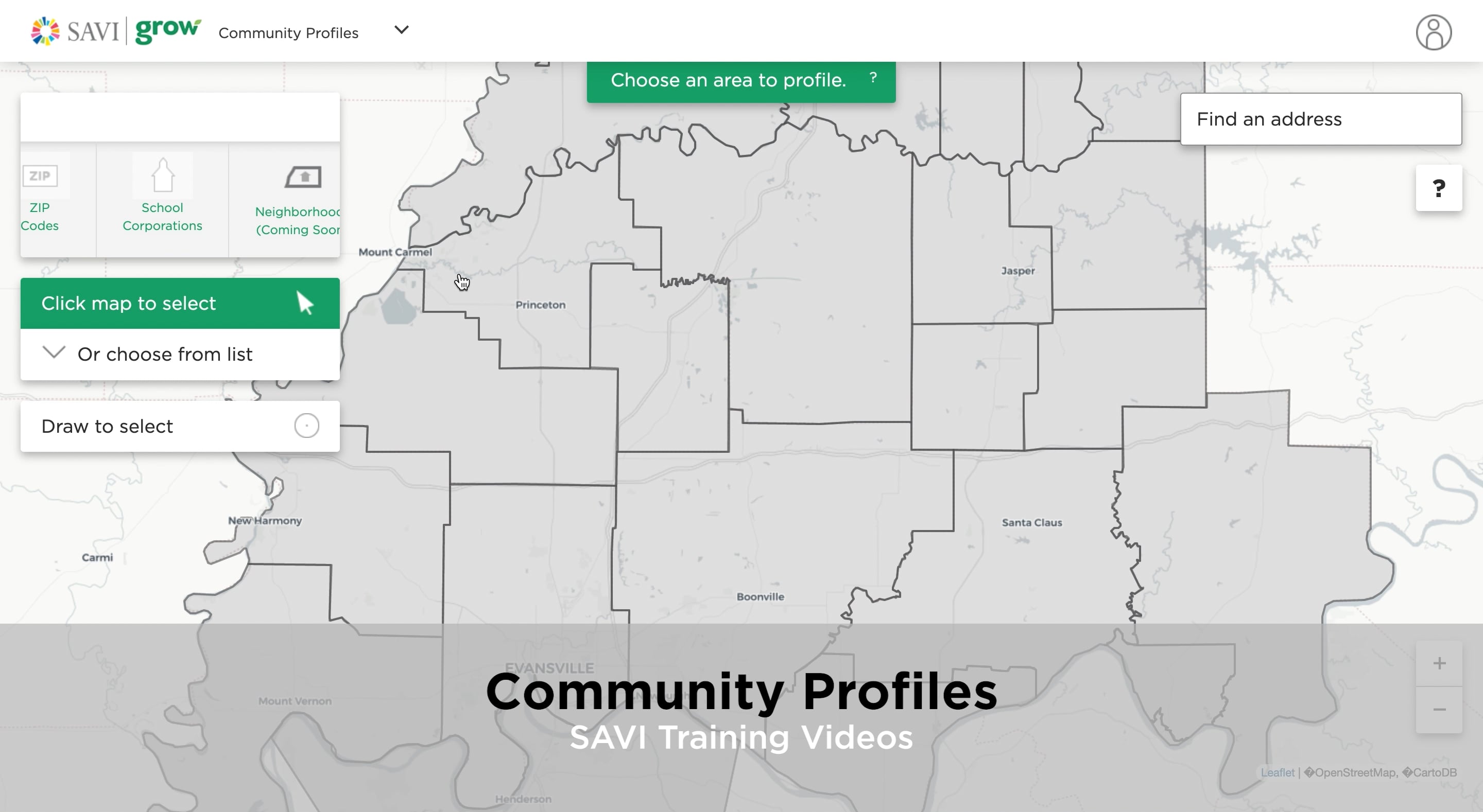 Evansville Community Profiles Getting Started.mp4 on Vimeo