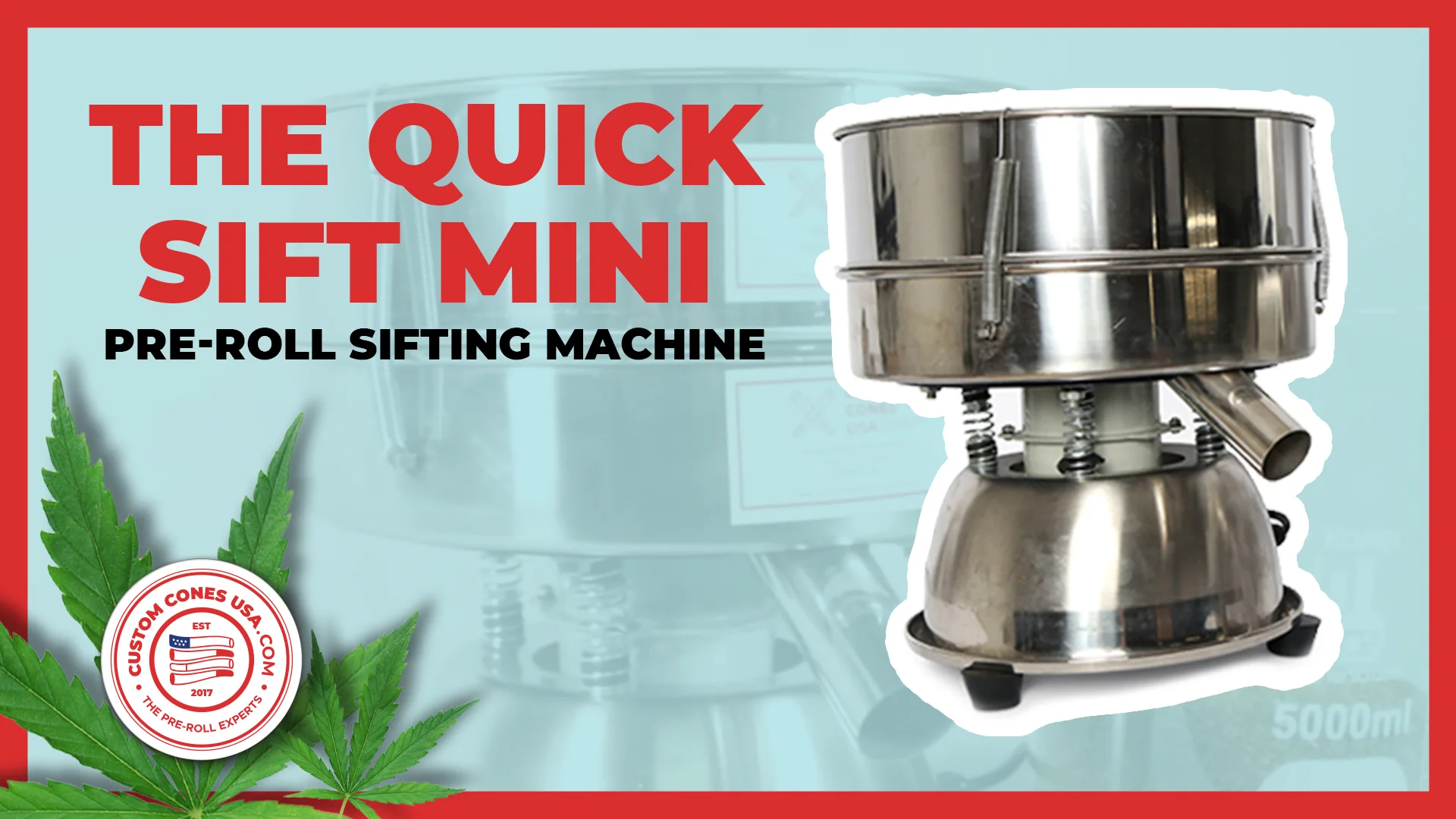 Quick Sift Mini - Sifting Machine - Automatic Sifter