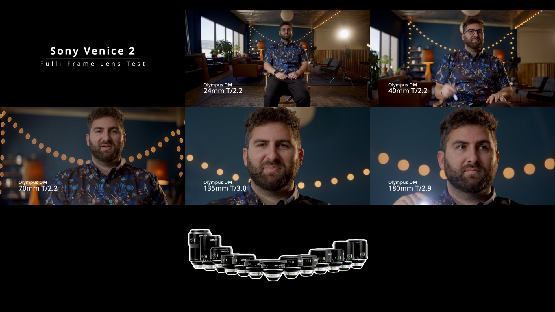 Sony Venice 2 - Olympus OM Full Frame Lens Test