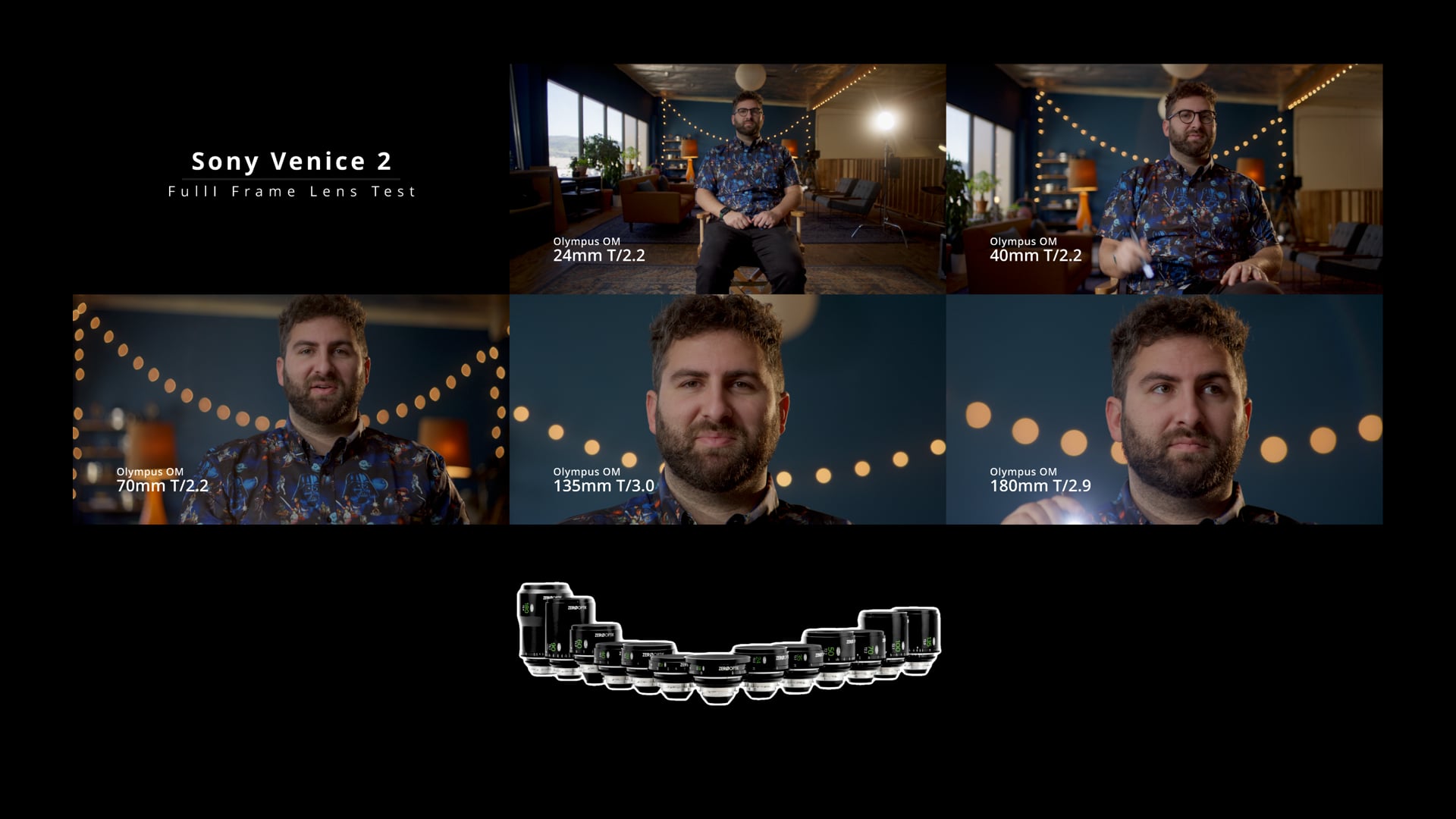 Sony Venice 2 - Olympus OM Full Frame Lens Test