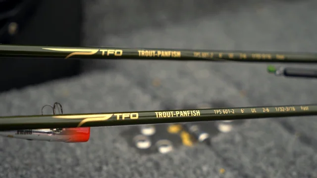 TFO UL Trout Panfish Spinning Rod (6'6, Two Piece) 