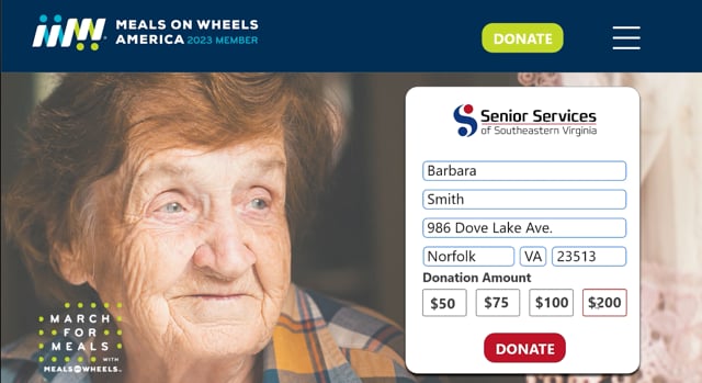 See how our Home-Delivered Meals go from Donation to a Client in Need