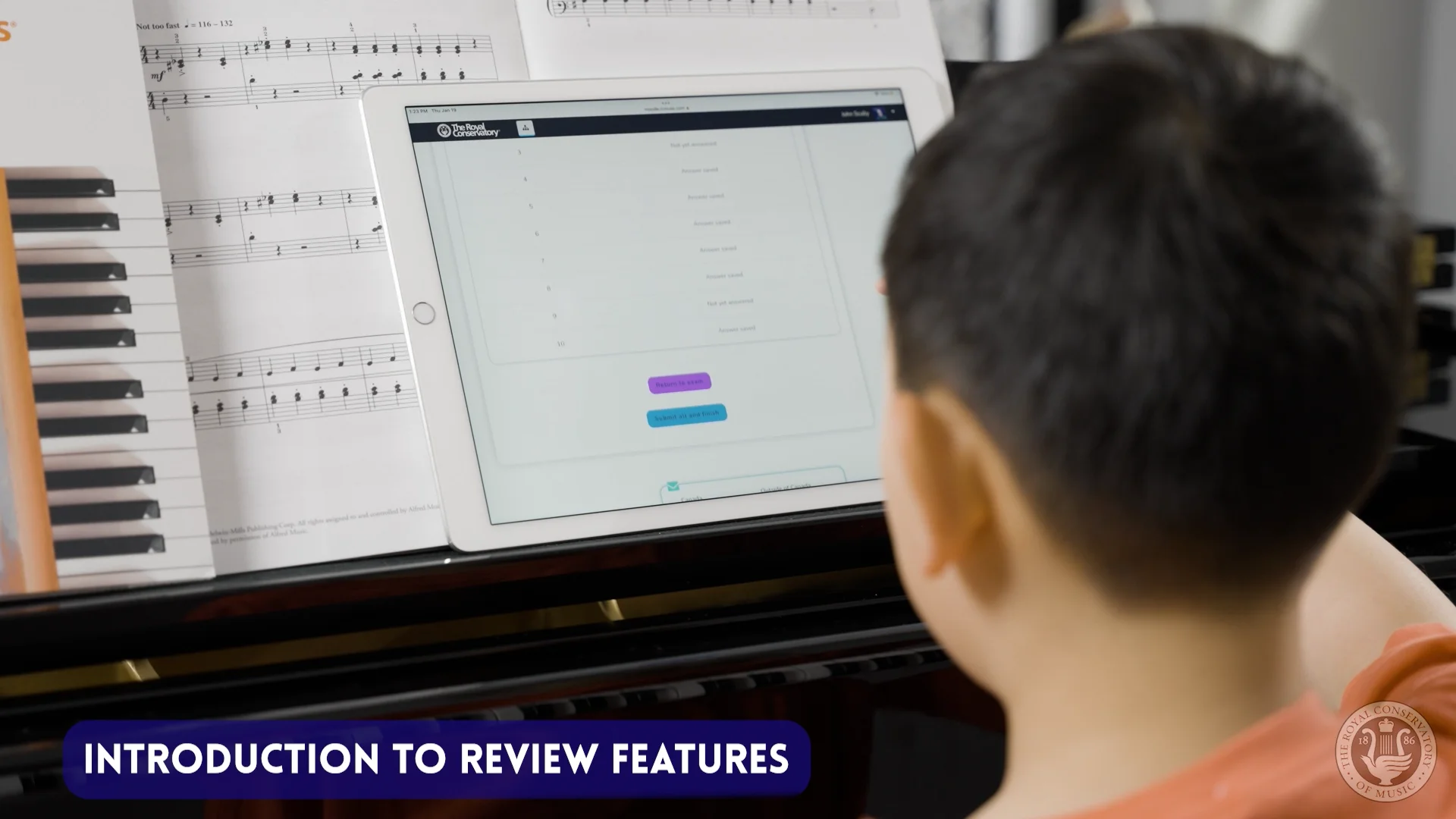 Online Ear Training Reviewing your Progress