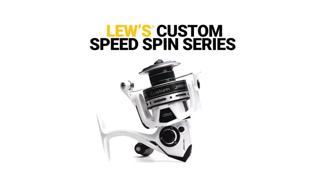 Lews CI400 Custom Inshore Speed Spin Spinning Reel - TackleDirect