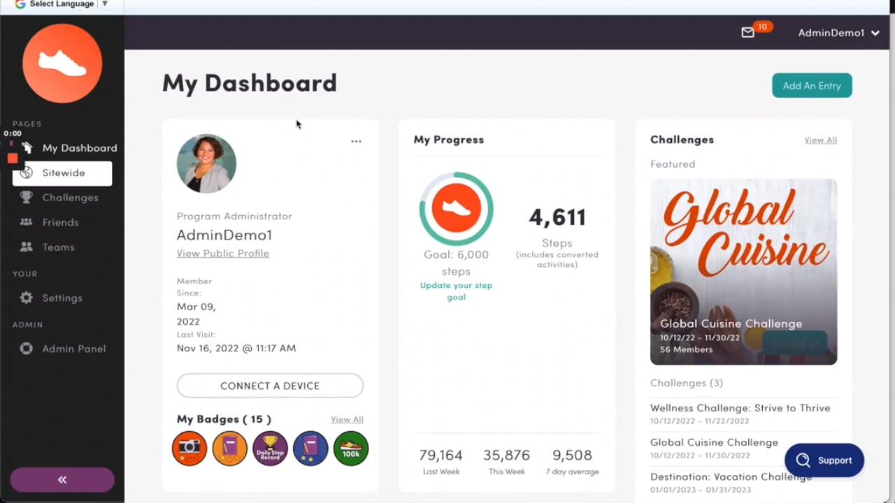 How Teams Work in Walker Tracker on Vimeo