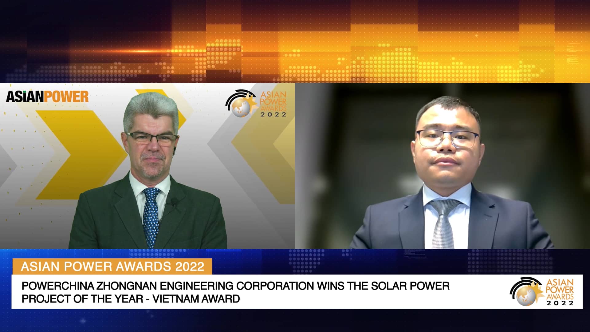 Asian Power Awards 2022 Winner Powerchina Zhongnan Engineering