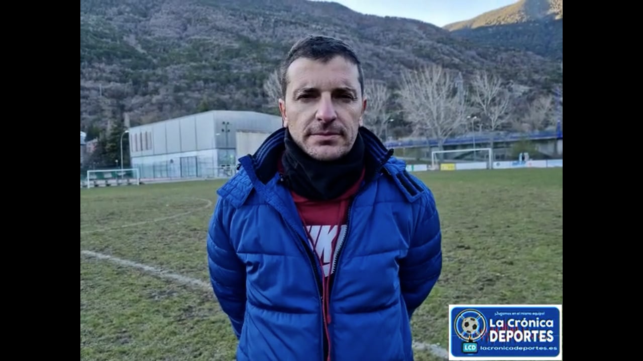ROMÁN PANADERO (Entrenador Altorricón) UD Biescas 0-3 CD Altorricón / Jornada 18 / Regional Preferente Gr 1 / Fuente: CD Altorricón