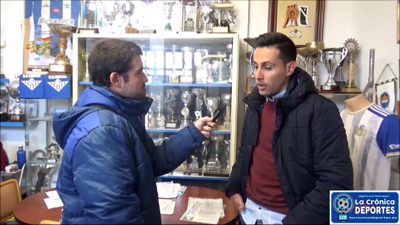 ASIER CASCÁN (Entrenador Casetas) UD Casetas 0-0 Villa de Alagón / Jornada 21 / Regional Preferente Gr 2 / Fuente: YouTube Raúl Futbolero