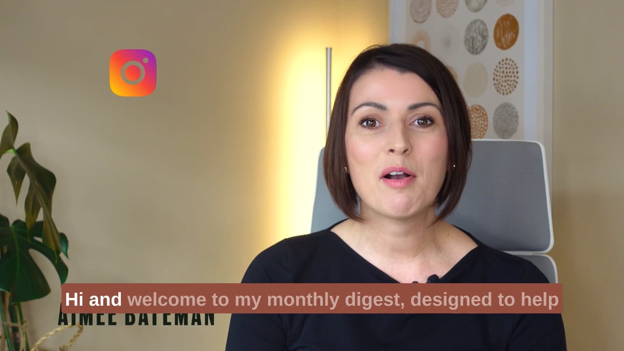 Signup to my monthly digest on Vimeo