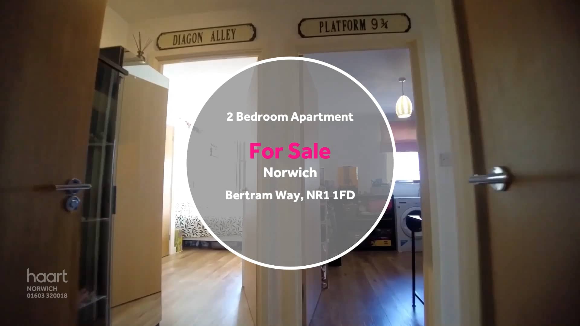 Virtual Viewing of Bertram Way, Norwich, 2 bedroom Flat / Apartment For