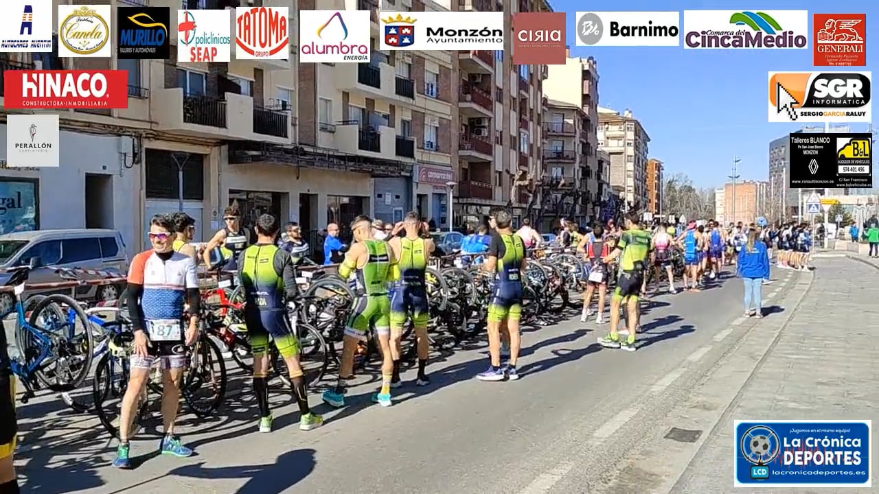 SE CELEBRÓ EL 2º DUATLON CIUDAD DE MONZÓN CON ÉXITO ORGANIZATIVO Y GRAN NIVEL DEPORTIVO