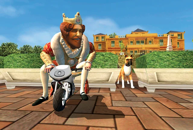 JOGO DE CORRIDA DO BURGER KING PARA XBOX 