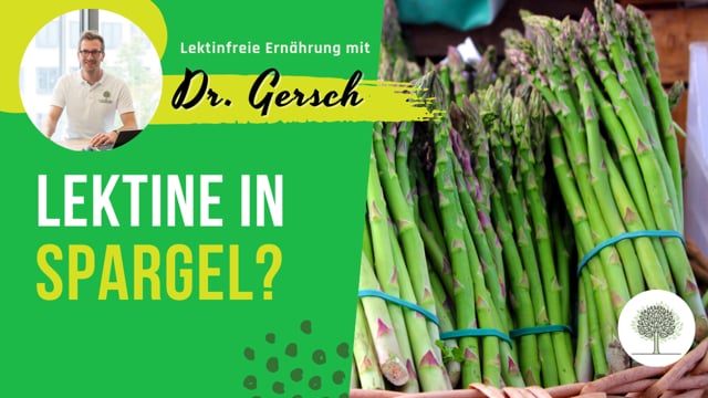 Haben Spargel grün oder weiß Lektine?