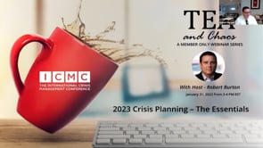 Tea and Chaos: 2023 Crisis Planning – The Essentials