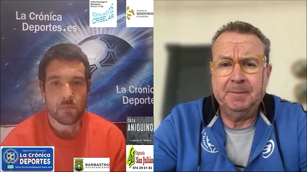 "Jornada 18" Análisis Regional Preferente Gr 1 / NICO PEDRAZA (Entrenador Zuera)