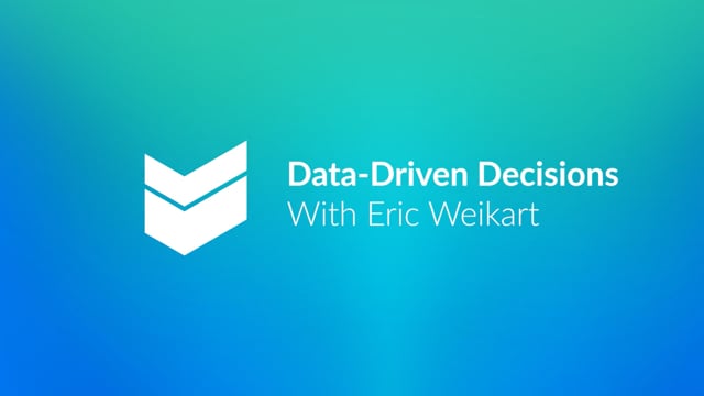 Data Driven Decisions with Eric Weikart  //  Cornerstone Hot Takes