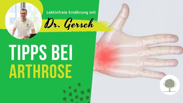 Tipps bei Arthrose 