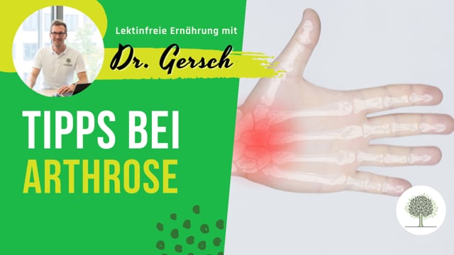 Tipps bei Arthrose