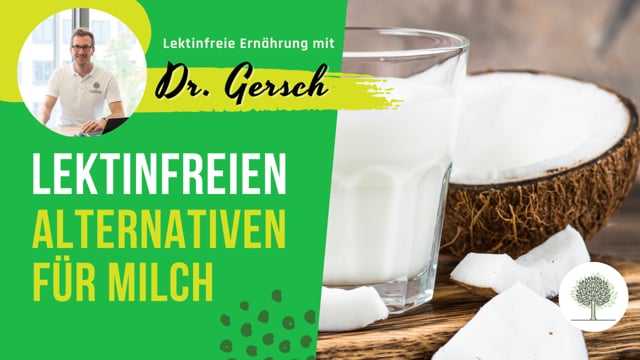 Ich vertrage keine Milchprodukte. Welche lektinfreien Alternativen gibt es für den Schluck Milch im Kaffee?