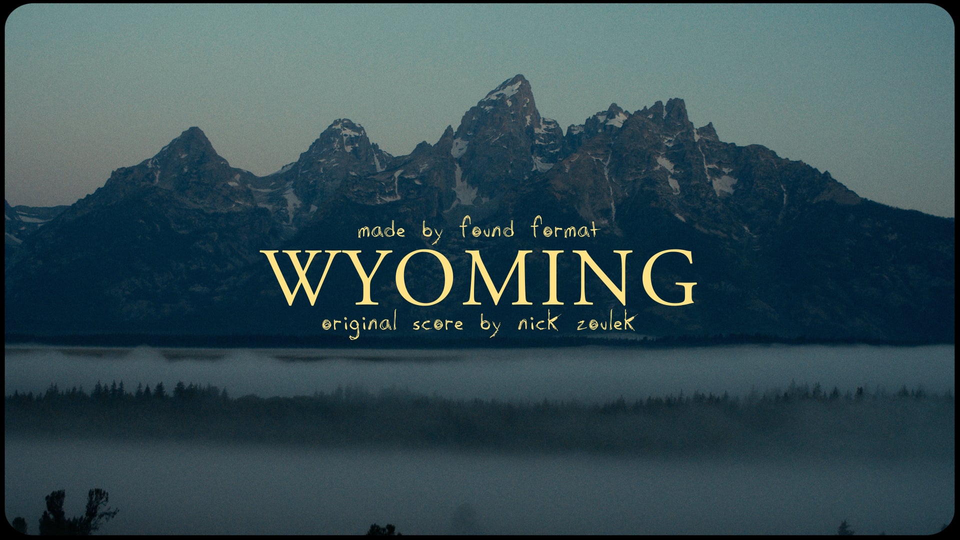 Wyoming // A Reverence