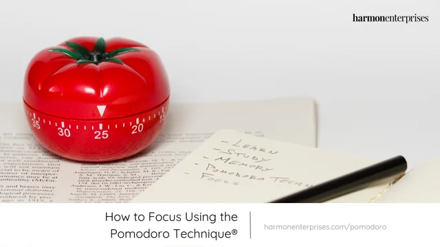 The Pomodoro Technique: A Simple Time Game To Help You Focus When You Can't