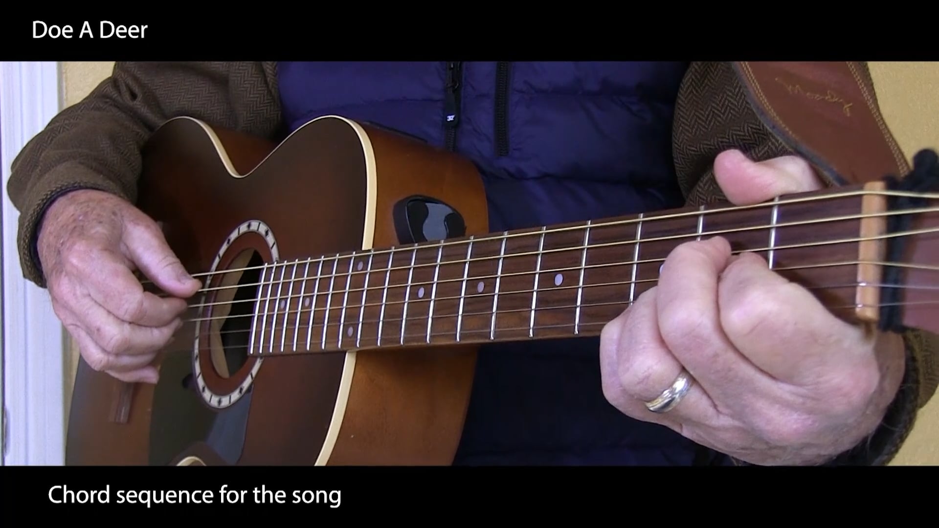 Doe A Deer Chord Progression Beginning Guitar on Vimeo