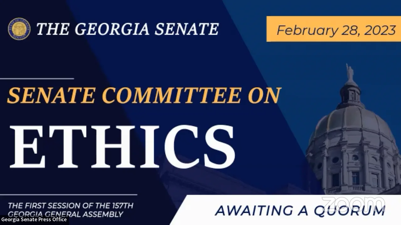 2/28/23- Senate Committee on Ethics on Vimeo