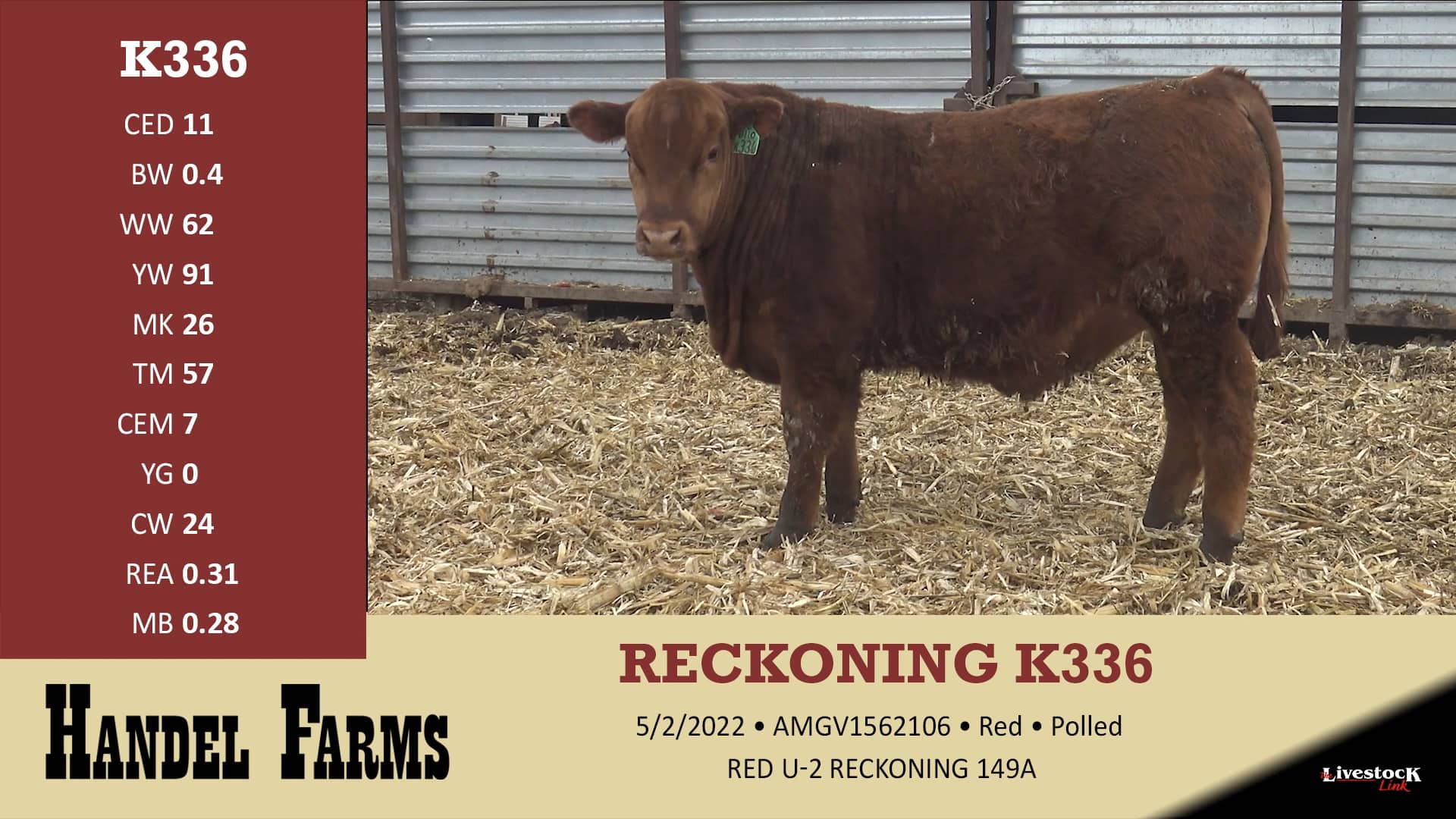 Handel Farms Lot K336 on Vimeo