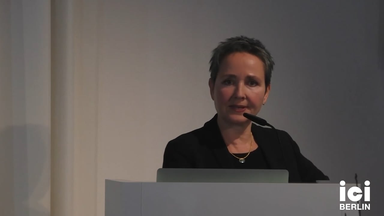 Talk by Rahel Jaeggi
