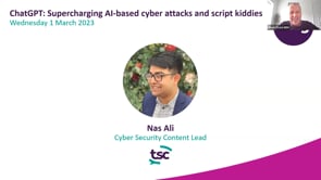 Wednesday 1 March 2023 - ChatGPT: Supercharging AI-based cyber attacks and script kiddies