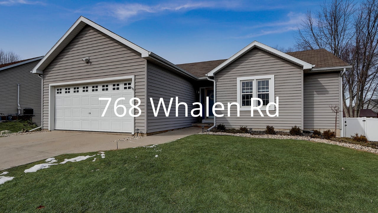 768 Whalen Rd, Verona, WI on Vimeo