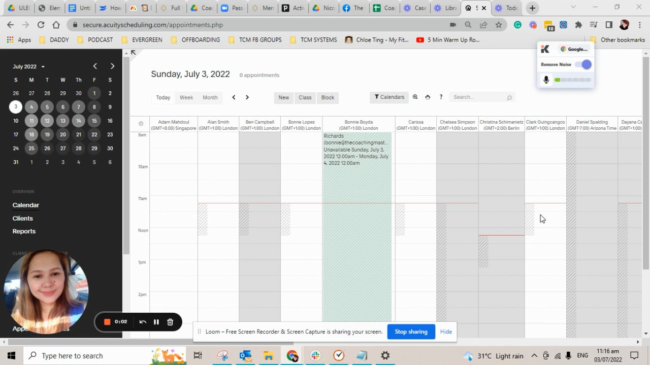 How to create a new type of appointment on Vimeo