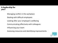 Leadership: Is Leadership for You