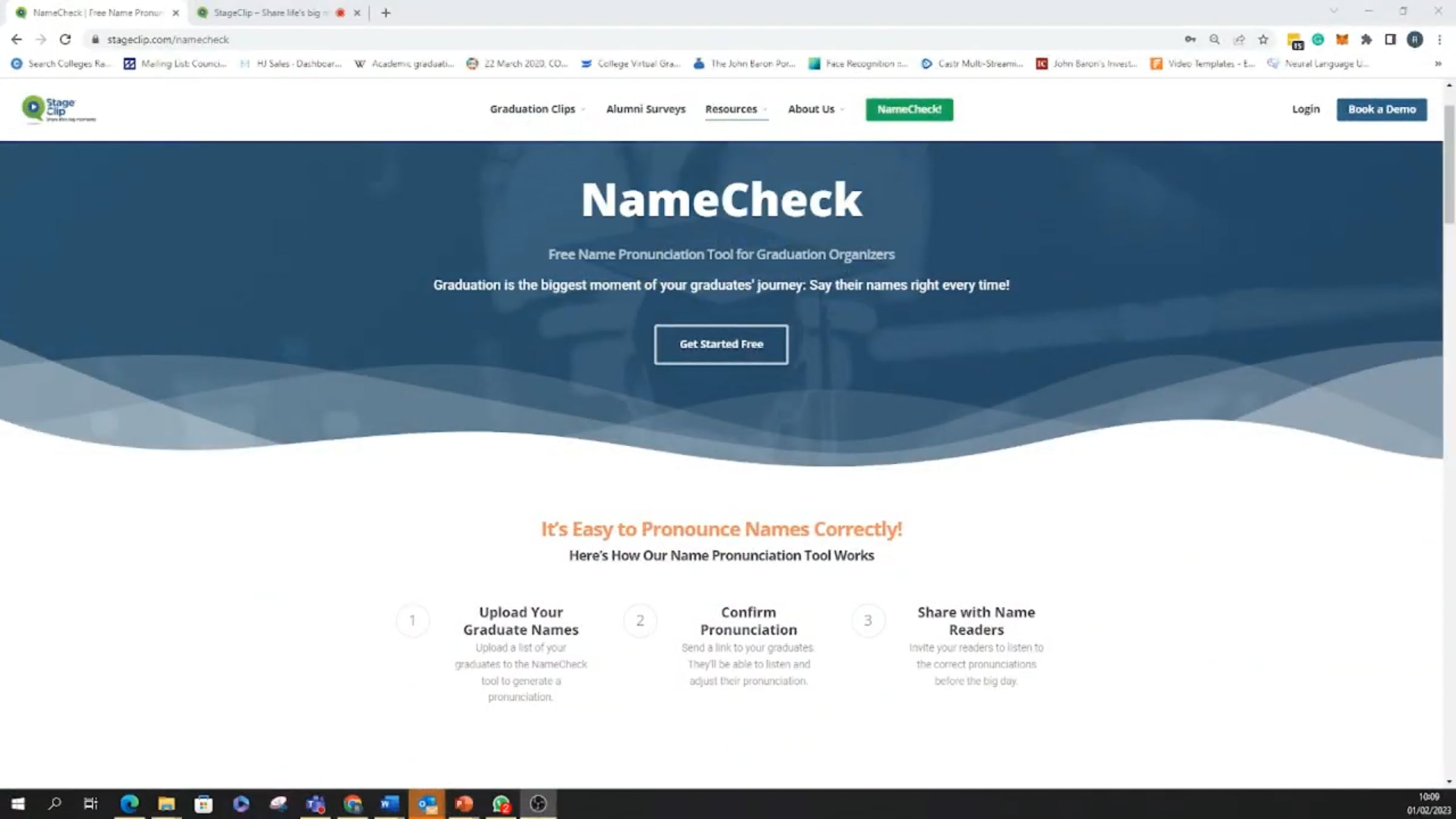 NameCheck Demo | Name Pronunciation Tool from StageClip | Videos ...