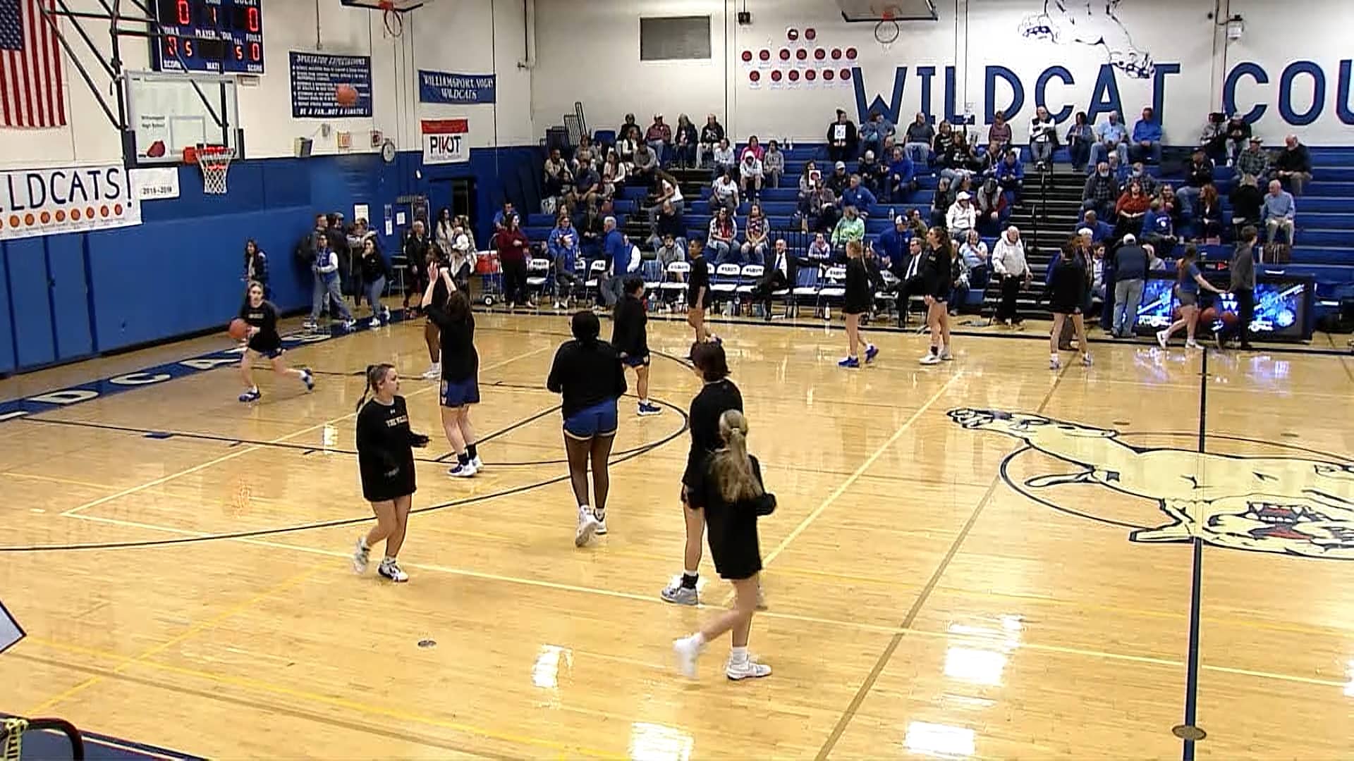 Walkersville at Williamsport Basketball Girls Playoff on Vimeo