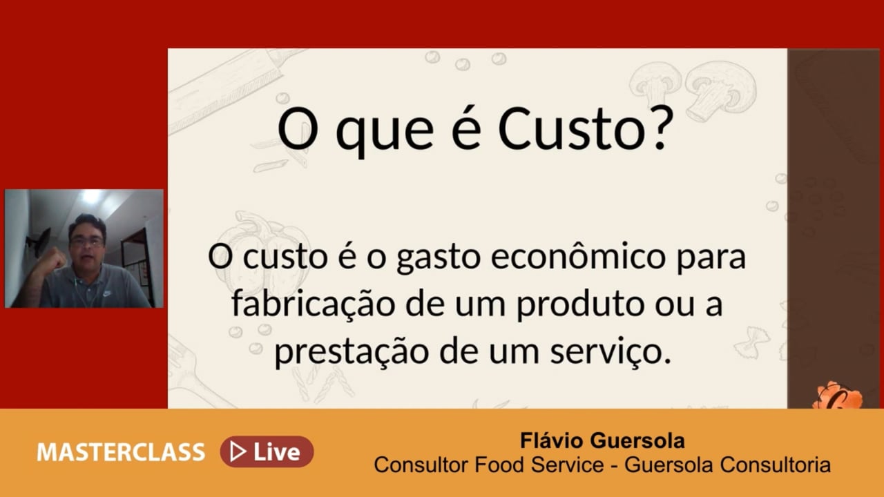 MasterClass - Cardpio: O que  custo e o que  lucro. Como determinar ?