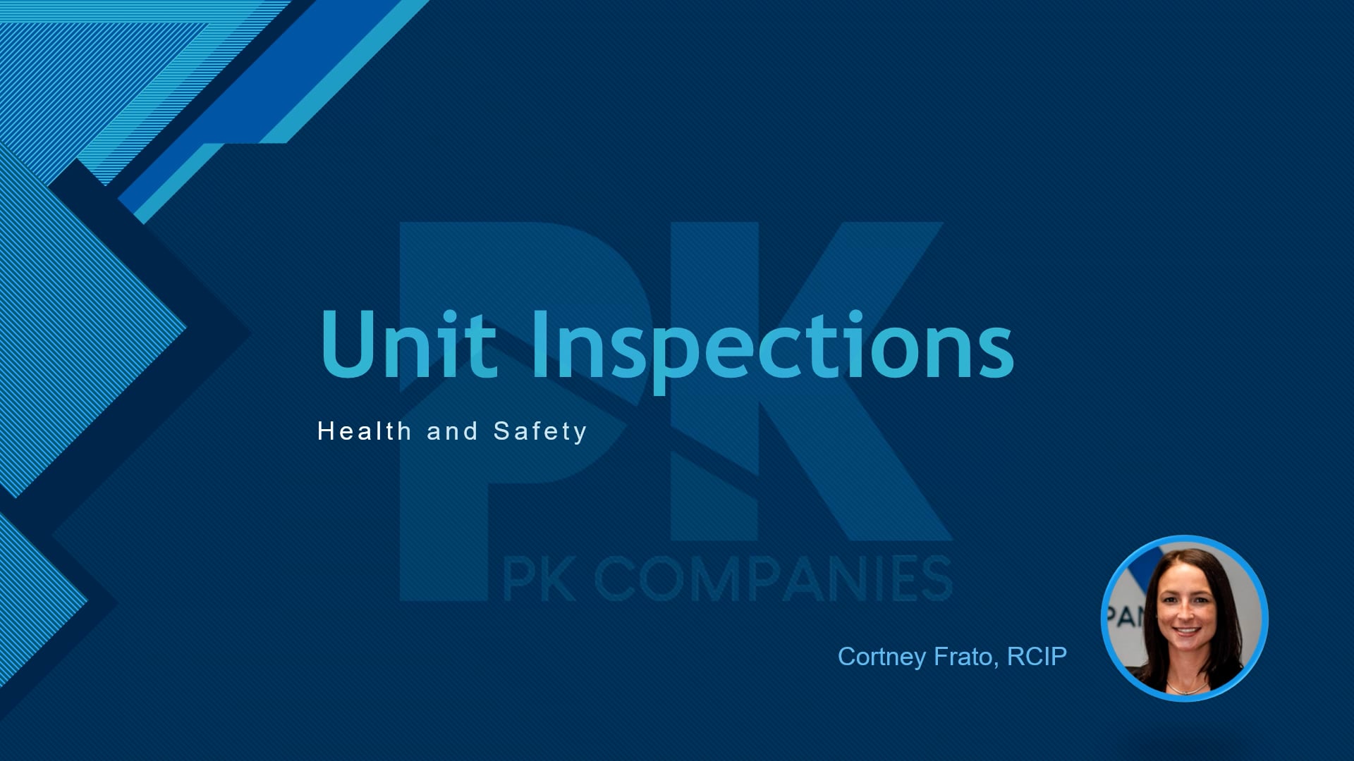 Unit Inspections.mp4 on Vimeo
