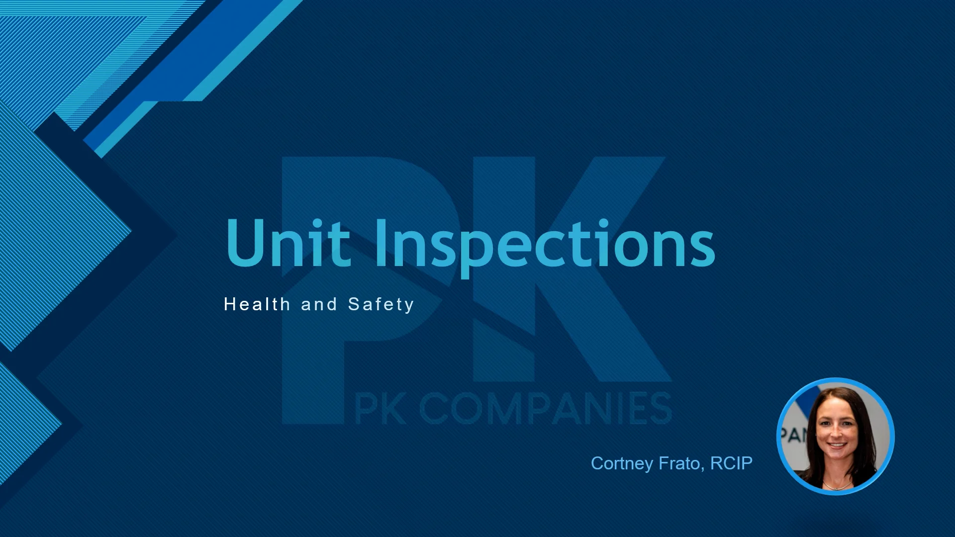 Unit Inspections.mp4 on Vimeo