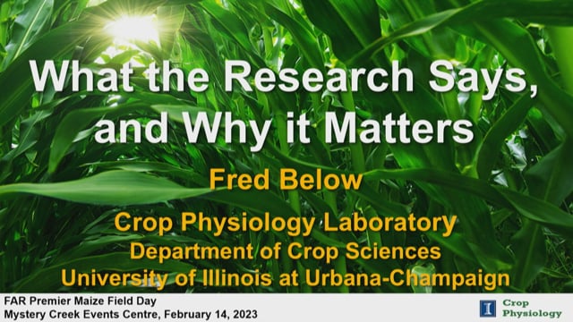 Video post from Foundation for Arable Research.