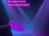 Video Gallery - Moody blackout studio with 3 dimmable light walls