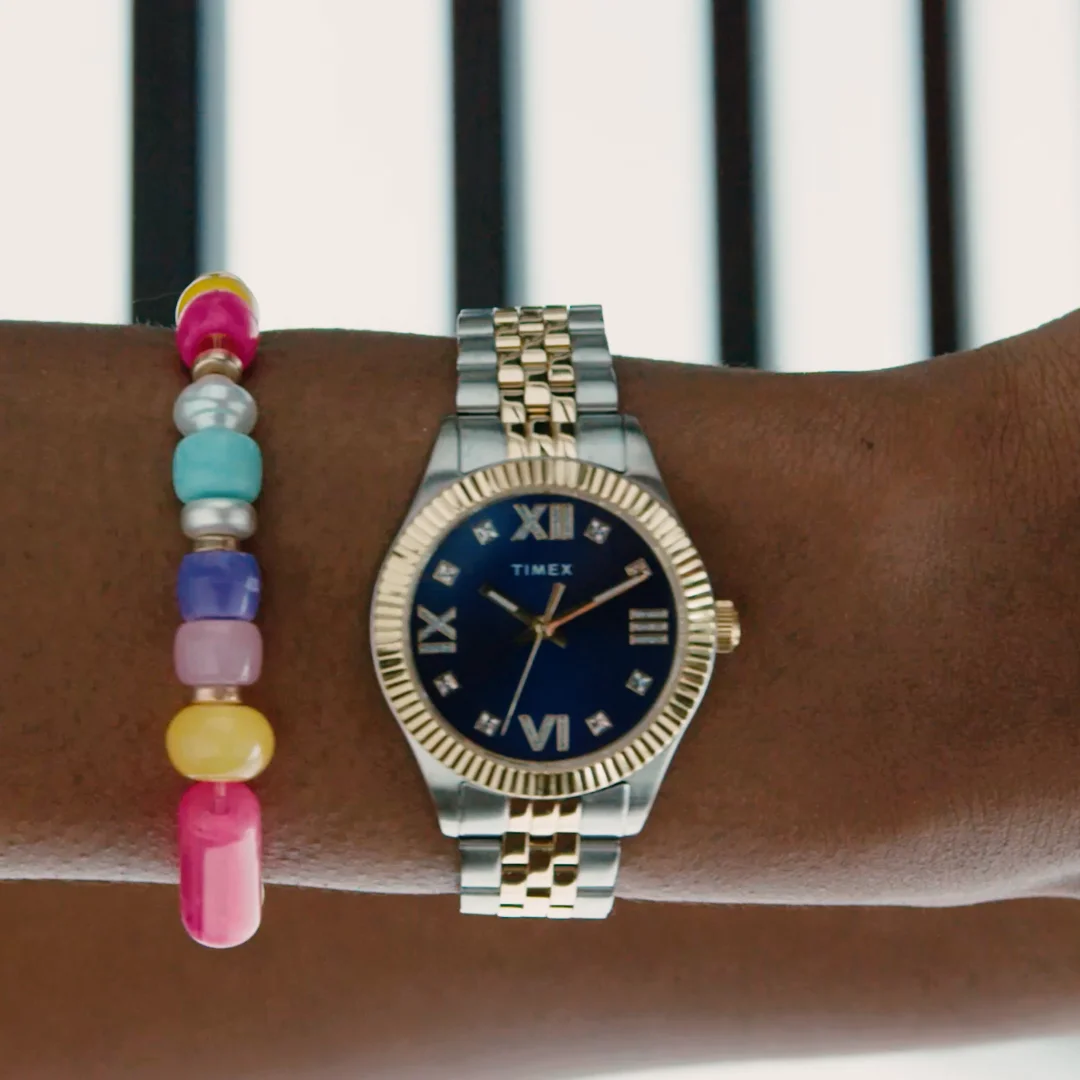 ウォーターベリー レガシー 34mm コンビ ネイビー | TIMEX ウォーターベリー レガシー 34mm コンビ ネイビー | TIMEX