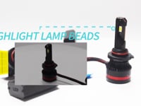 Video  LED žárovky H4 pro auta S11 Přední světlomety + 300% jas CANBUS - 2ks