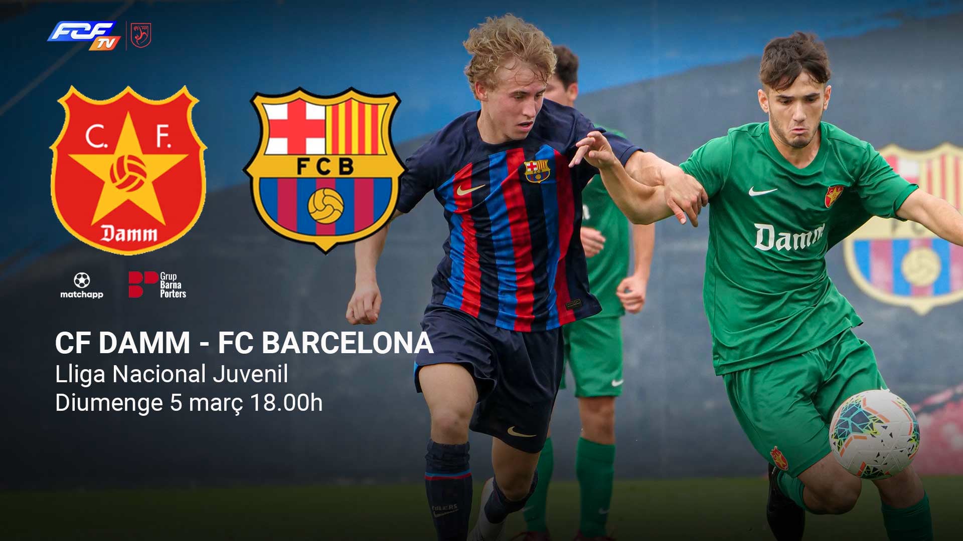 CF DAMM - FC BARCELONA on Vimeo